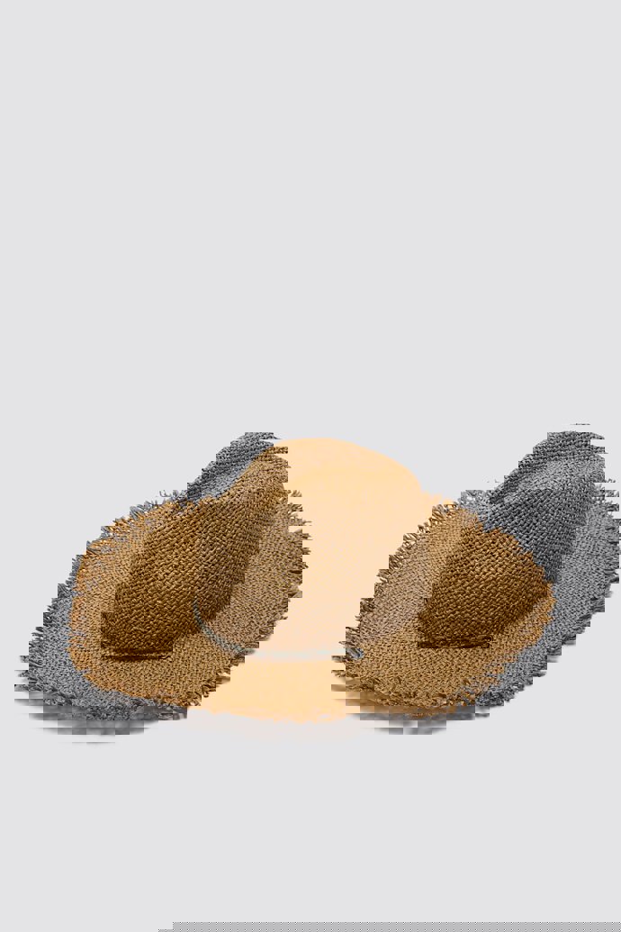  Sombrero trenzado cordón de Zara, 25,95€.