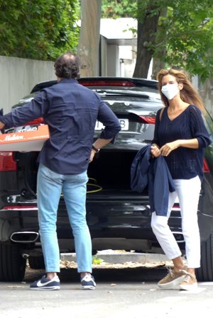 La madrileña está recuperando el tiempo perdido con su pareja tras su paso por Honduras