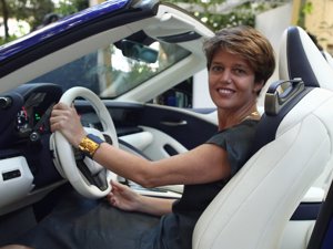 Mar Pieltain presenta el nuevo lexus 500 Cabrio en Madrid