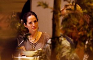 Adriana Carolina Herrera disfrutó de una romántica cena con su pareja, Francisco Bosch