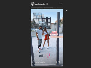 La modelo ha felicitado a su nuevo novio compartiendo su primera foto juntos en Instagram