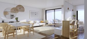 Recreación del luminoso salón de Azara