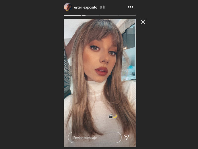 Ester Expósito y su último cambio de look