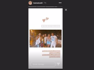 Ivanna presume en su Instagram de buena relación con la madre y los hermanos de su novio