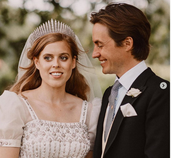 Beatriz de York y Edoardo Mapelli