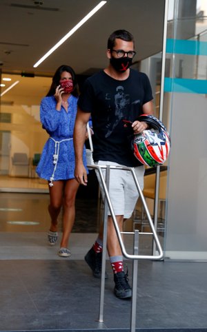 Así fue la visita de Laura Matamoros al hospital para ver a su padre