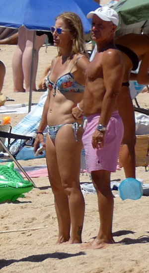 La ex de Josep Santacana presumió de cuerpo con un bikini estampado