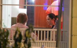 La discreta pareja lleva dos años de relación