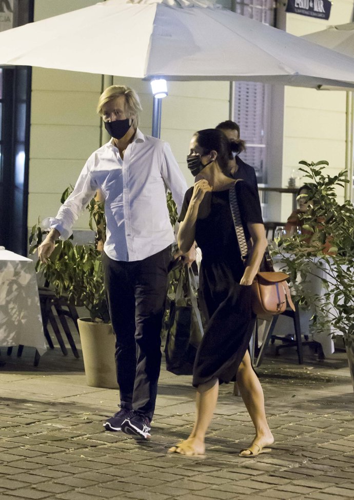 Carolina Hererra, de cena con Francisco Bosch