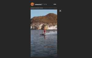 La almeriense, experta esquiadora acuática