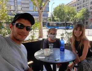 Camilo Blanes y su plan familiar de domingo que zanja con todos los rumores