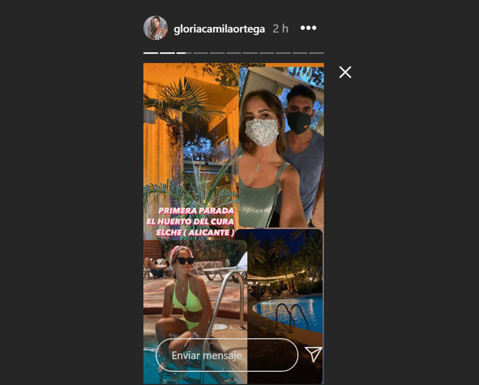 Gloria Camila y lo mejor de sus vacaciones