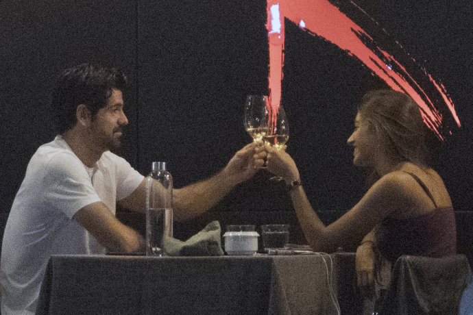 Miguel Ángel Muñoz y Ana Guerra