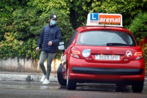El joven está centrado en obtener el carnet