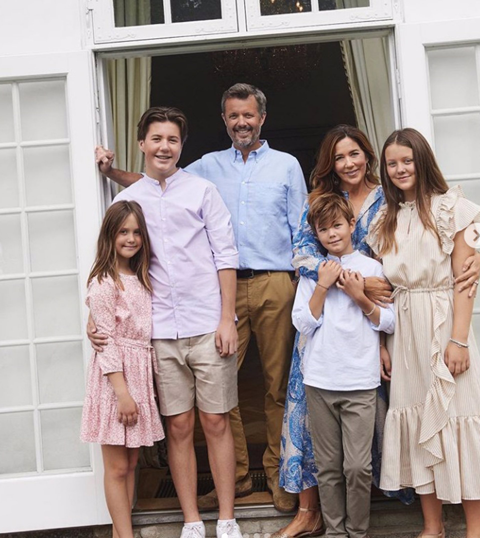 La Familia Real danesa despide el verano