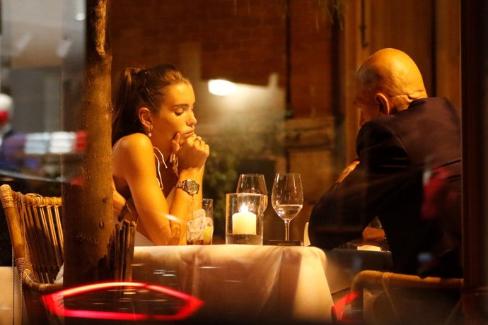 Kiko Matamoros y Marta López de cena