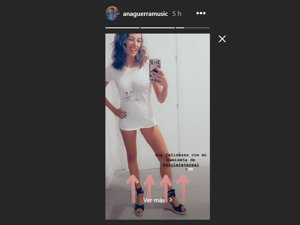 La cantante promociona la nueva iniciativa empresarial del actor