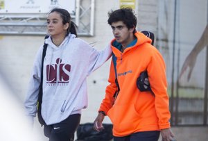 La pareja hace deporte junta