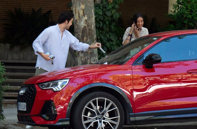 Froilán descubrió una multa en su nuevo coche