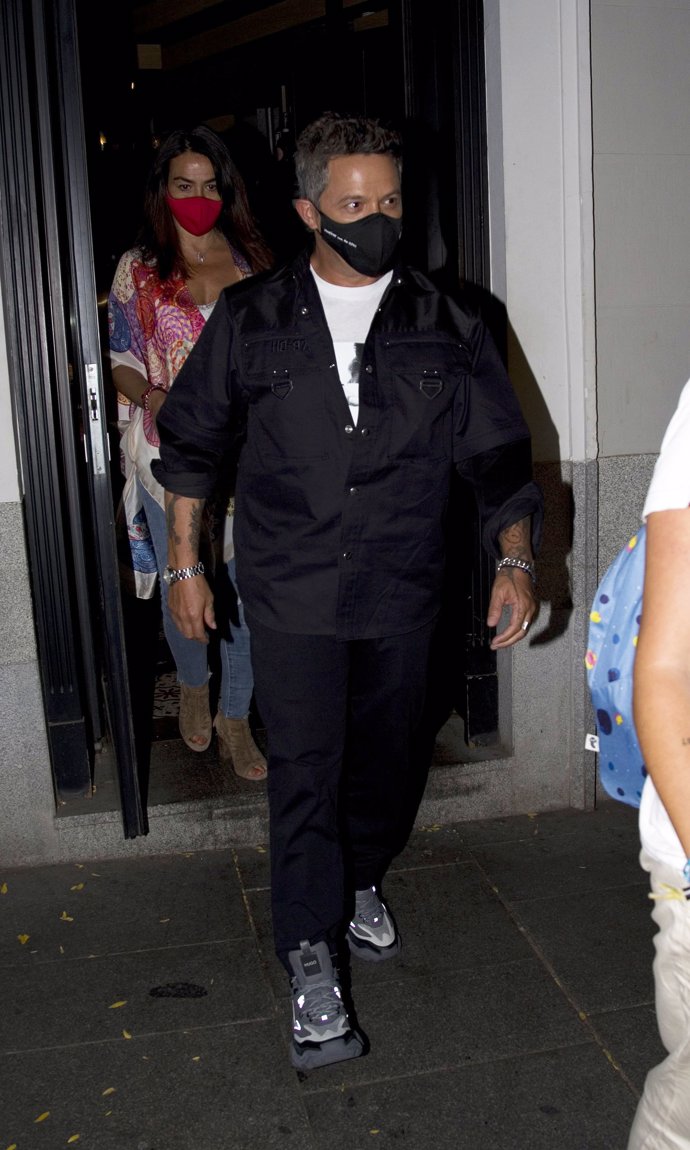 Alejandro Sanz, de cena por Madrid