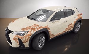 El concurso Lexus UX Art Car está de lo más reñido