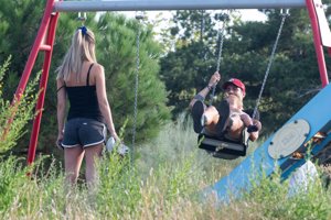 Alice Campello y Álvaro Morata, las imágenes más tiernas junto a sus hijos