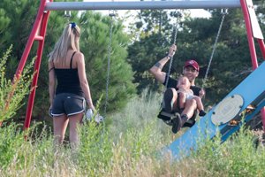 Alice Campello y Álvaro Morata, las imágenes más tiernas junto a sus hijos