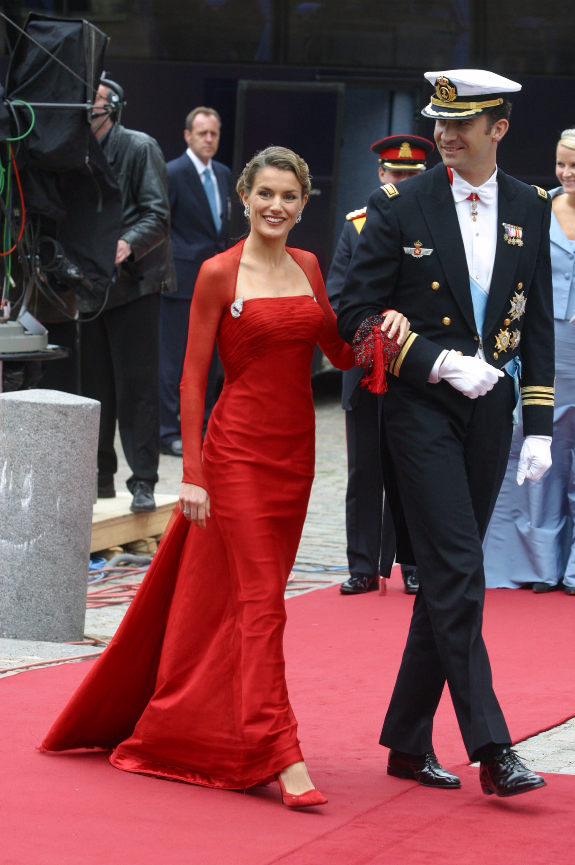 Letizia, en la boda de Federico de Dinamarca