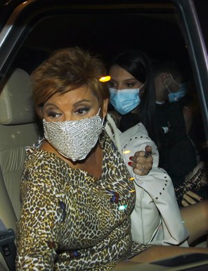 La colaboradora disfrutó de una tranquila cena con su hija