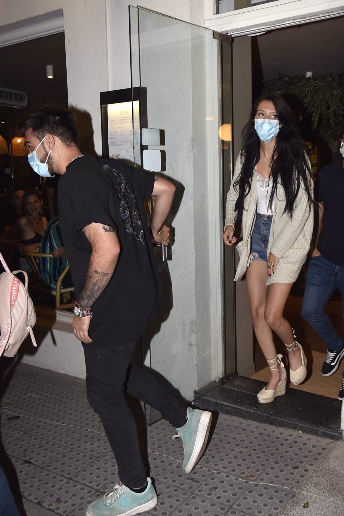 Alejandra Rubio, de cena