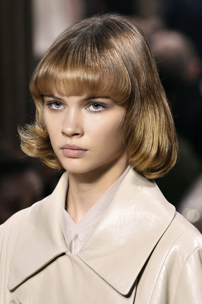 Corte bob con flequillo. Miu Miu