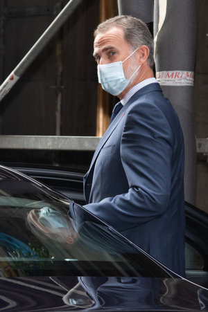 El monarca ha asistido al Foro Tendencias en la Fundación Telefónica