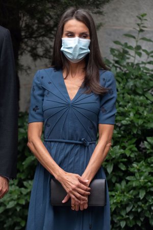 La monarca ha acertado con  uno de los vestidos más favorecedores de su guardarropa