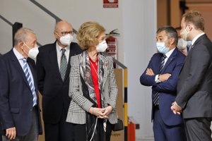 La Reina Sofía muestra su cara más solidaria en Albacete