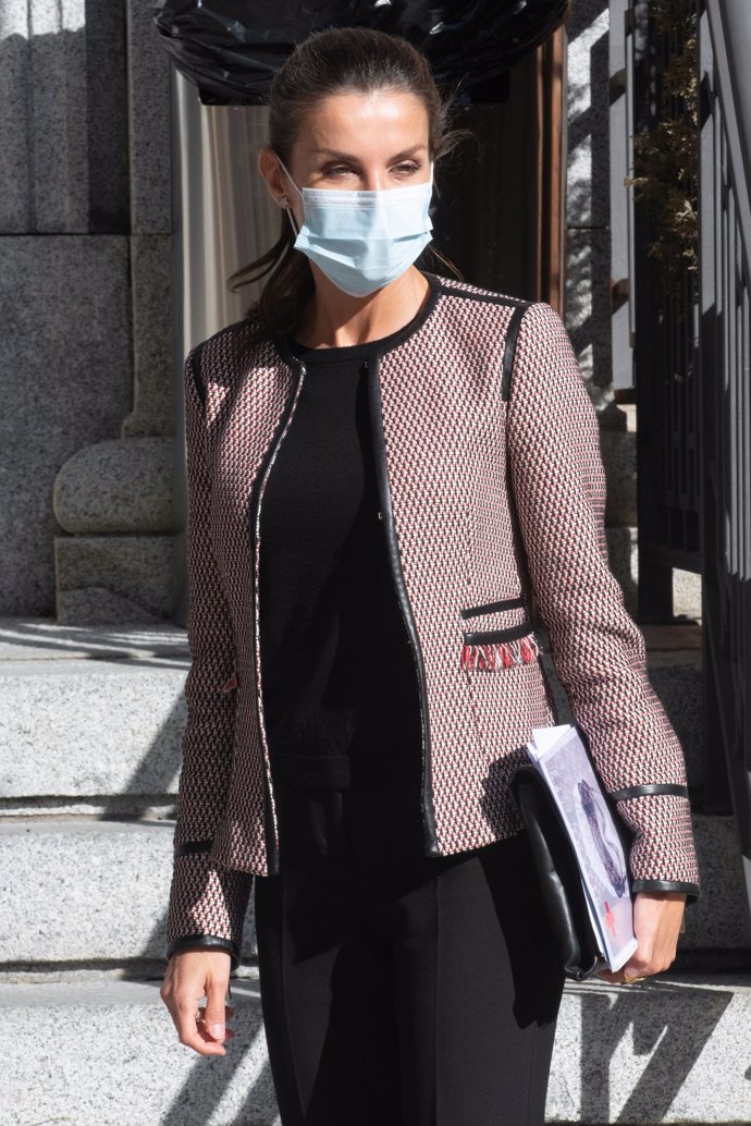 La Reina, sobria a la par que elegante