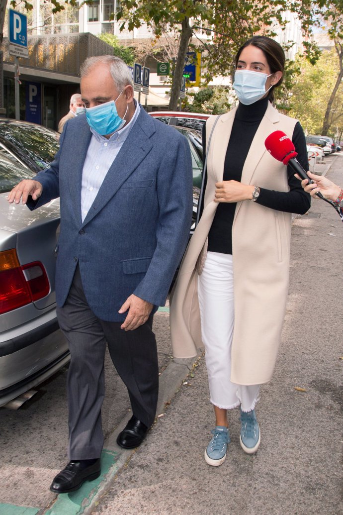 Sofía Palazuelo, con Fernando Martínez de Irujo