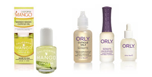 Orly y California Mango nos proponen diferentes productos para el cuidado de las cutículas