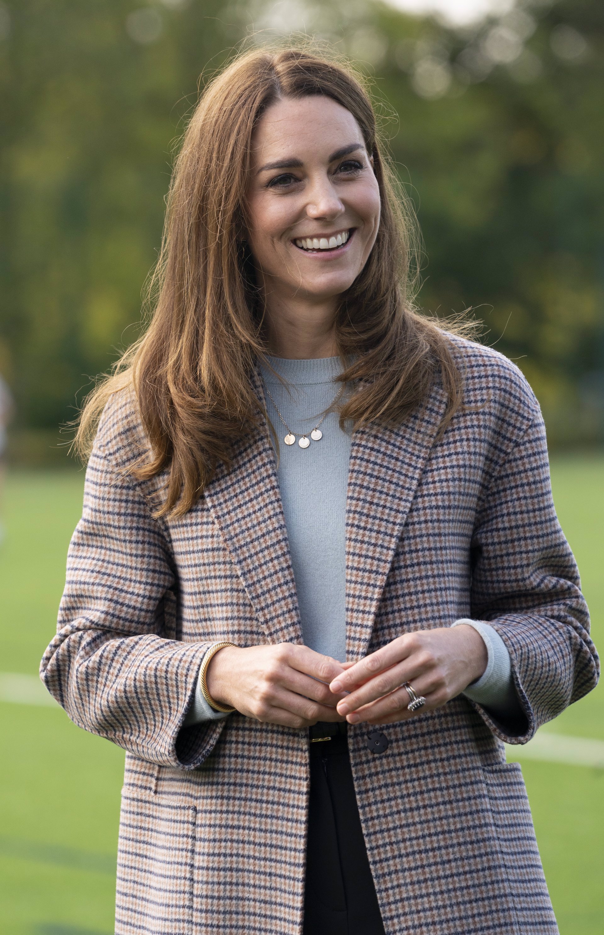 Kate Middleton, con un look otoñal ideal