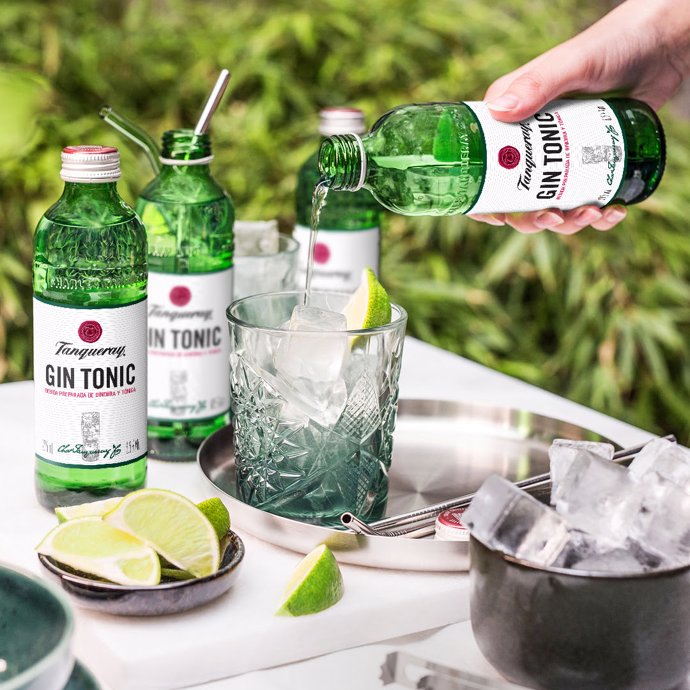 Tanqueray gin tonic, para los amantes de este cóctel