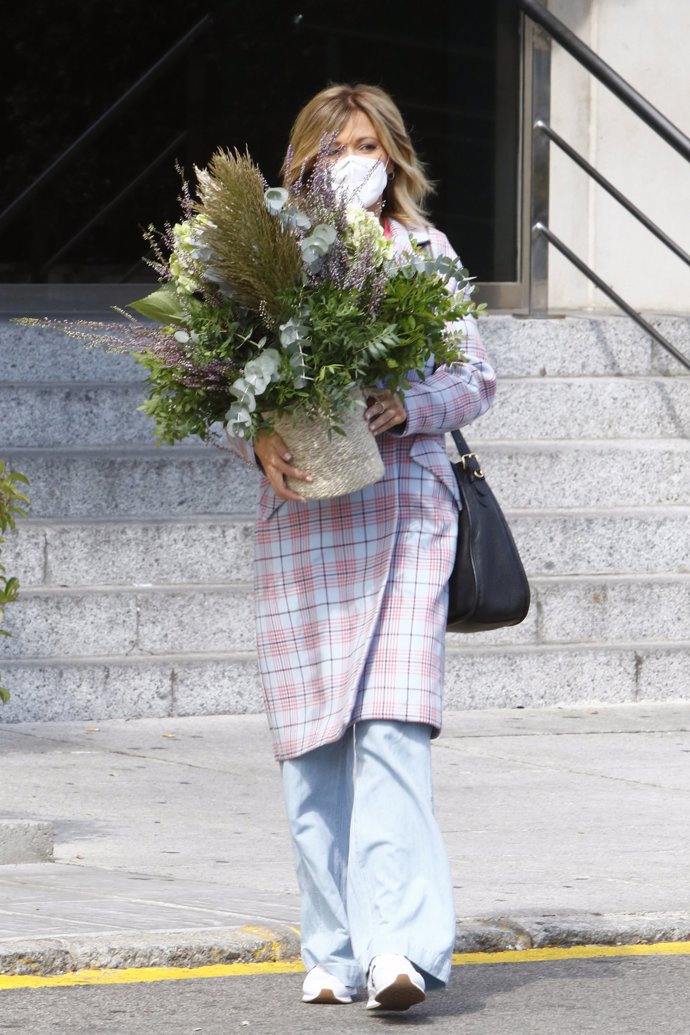 Susanna Griso, un cumpleaños con flores