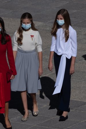 Las hijas de los Reyes se han convertido en dos atractivas jóvenes