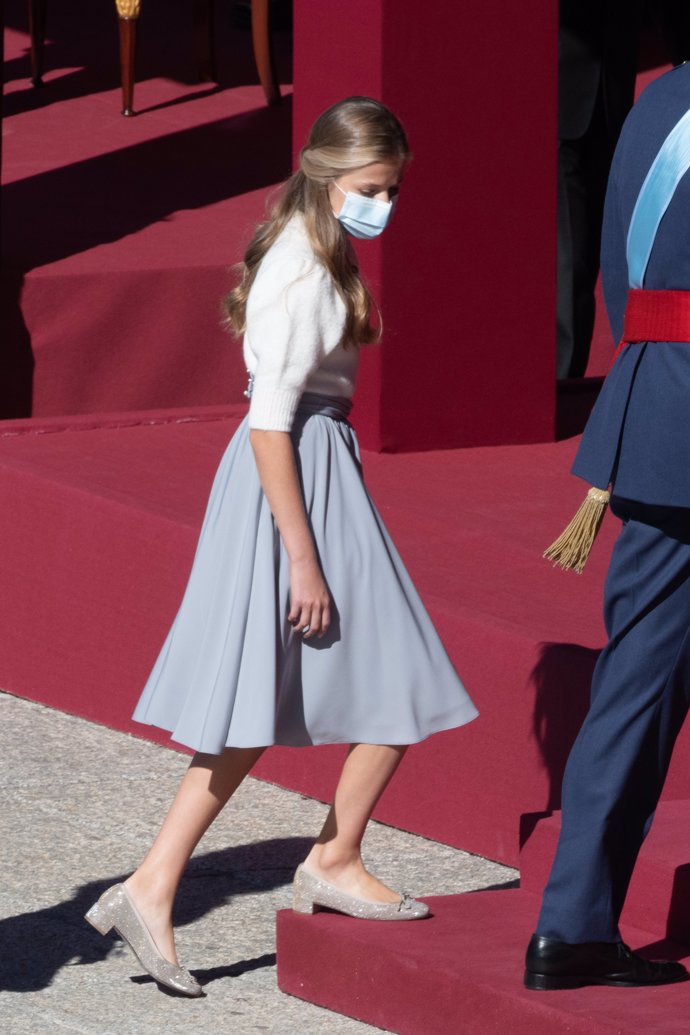 La Princesa Leonor, look dulce