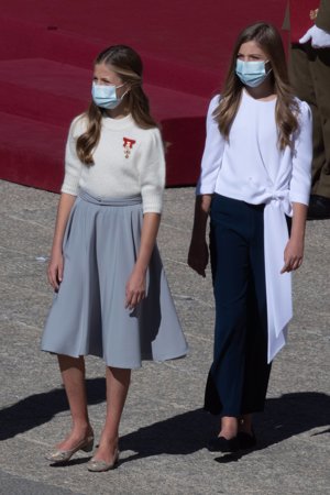 Las hijas de los Reyes Felipe y Letizia lucen estilos cada vez más diferenciados