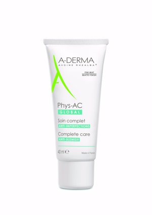 A- Derma Phys-AC Global Soin Complet 40 ml