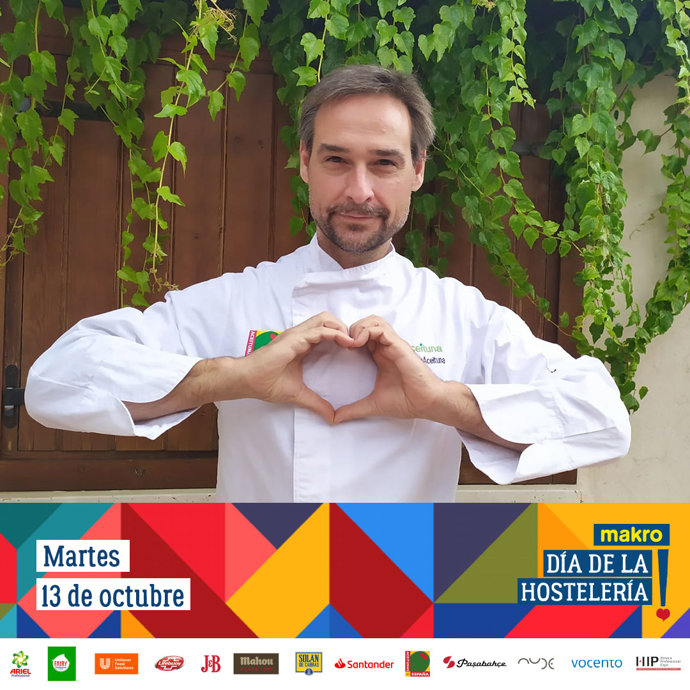 El Chef Miguel Ángel de la Cruz