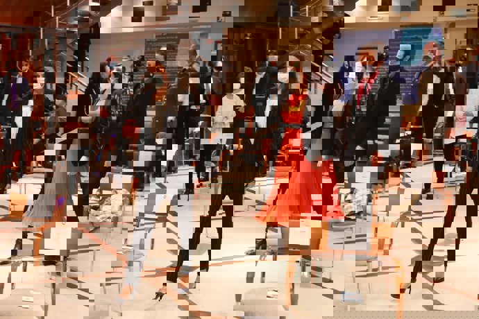 Doña Letizia, con Isabel Díaz Ayuso