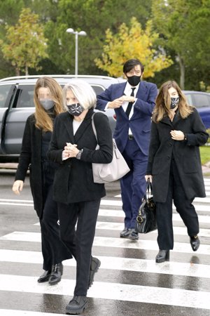 Álvaro Falcó ha recibido el apoyo de numerosos familiares  y amigos