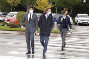 Álvaro Falcó ha recibido el apoyo de numerosos familiares  y amigos