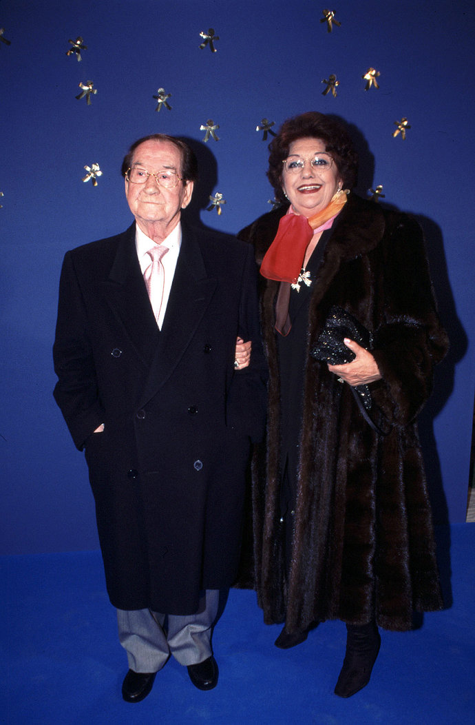 Dolores Abril y Juanito Valderrama