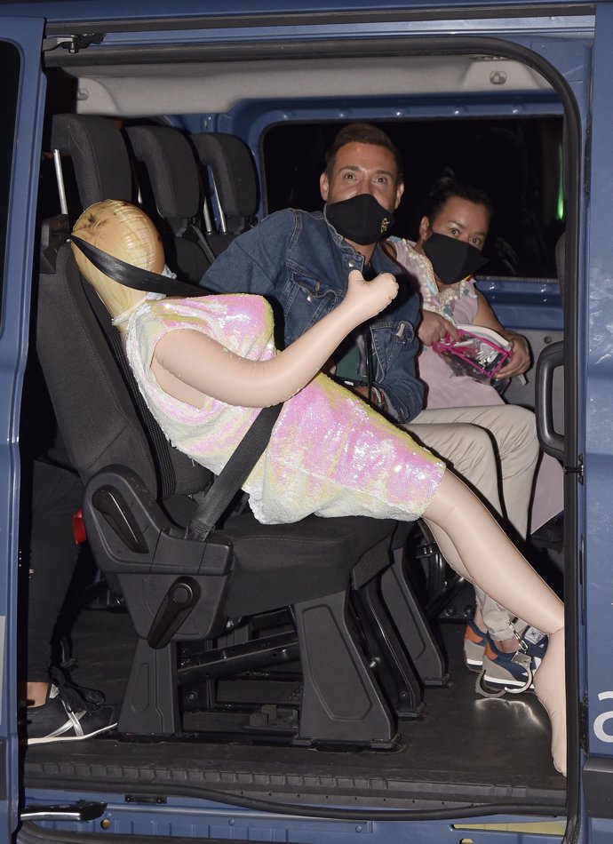 Antonio David con su "Nueva amiga"